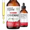 Wild & Organic Cayenne Pepper Drops - Antioxidant, Digestive Support - 4 oz view 1