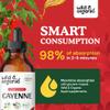Wild & Organic Cayenne Pepper Drops - Antioxidant, Digestive Support - 4 oz view 4