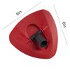 Matthew Cleaning Spin Mop Head Replacement Base Compatible with EasyWring Spin Mop,Plastic Base Disc for 1 Tank System Only,1 Triangle Rotating Mop Head Cover for Spin Mop Refill Accessories view 4