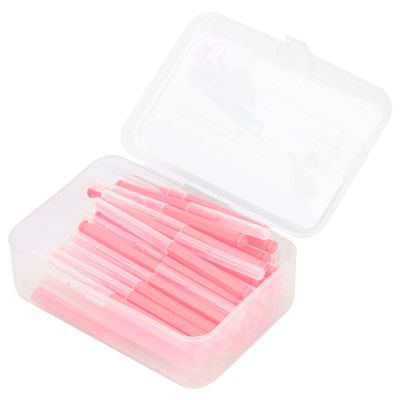 ANGGREK 60pcs / Box Inter Brush Tooth Cleaning Tool Teeth Cleaner Toothpick ()