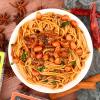 Chinese instant noodles,Chinese spicy noodles,Nanchang specialty rice noodles,Delicious Rice Noodles,Hot and Sour,Vegan,chinese food (Sour Bean Mix Scallion Oil flavor181g/box,3boxs) view 2
