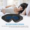 Sleep Mask for Men Women,Upgraded 3D Deep Contoured Eye Covers for Sleeping with Adjustable Strap,Block Out Light, Soft Comfort Eye Shade Cover for Travel Yoga Nap (2pcs, Black) view 4