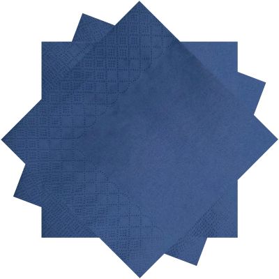 300 Count Navy Blue Beverage Napkins,2-Ply Navy Cocktail Napkins,Disposable Blue Party Napkins for Dinner Wedding Birthday Party Graduation