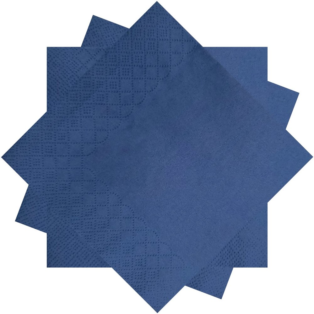 300 Count Navy Blue Beverage Napkins,2-Ply Navy Cocktail Napkins,Disposable Blue Party Napkins for Dinner Wedding Birthday Party Graduation