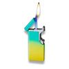 JEOKWMS Butane Lighter Cool Lighters Dual Flame Lighter Windproof Lighter Cool Inflatable Blue Flame Candle Kitchen Barbecue Men's Camping Gifts (Without Butane) view 1