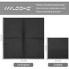 300 Count Beverage Napkins, Disposable Black Paper Napkins, 10" x 10" 2-Ply Cocktail Napkins for Bar, Weddings, Birthday view 2