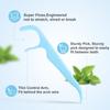 150 Count Mild Mint Braces Flossers for Adults & Kids, Orthodontic Flossers for Braces Fit Under Arch Wire, Dental Floss Picks for Brace with Floss Dispenser, Gentle Teeth Cleaning, 50 Count(3 Pack) view 2