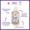 California Kids Shampoo + Kids Body Wash 2-in-1 | Super Sensitive (Unscented) | Gentle Skin Care | 100% Plant-Based | Hypoallergenic | 19 oz. view 3