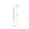 BornFeel Long Clear Cellophane Bags 500pcs 1'' x 8'' Self Adhesive Cello Bags Resealable Sealing OPP Bags 1mil for Candy Gifts Favors Pen Jewelery Samples view 2