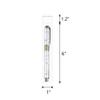 BornFeel 1000pcs Self Sealing Cellophane Bags 1'' x 6'' Long Clear Cello Bags Plastic Adhesive Bags 1mil for Candy Gifts Favors Pen Jewelery Samples Beads view 2