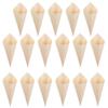 Hemoton 300pcs Multi-function Dessert Cones for Parties Weddings and Catering Events Premium Ice Cups Elegant Snack Holders for Fries Appetizers and More view 1