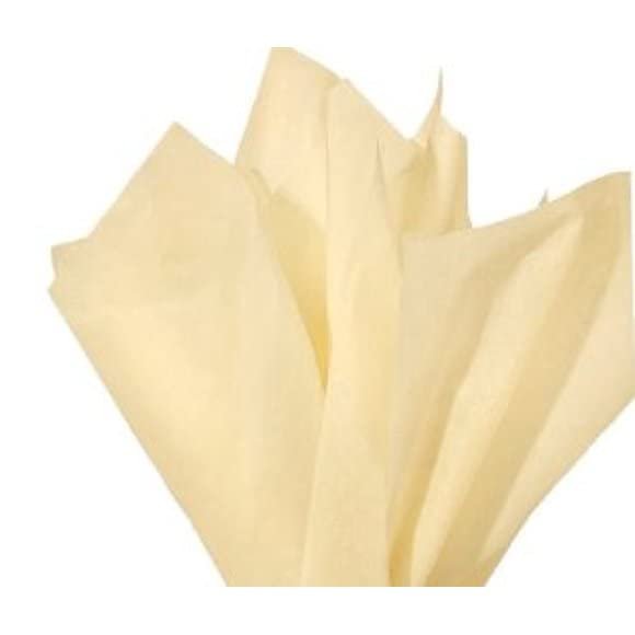 A1 Bakery Supplies French Vanilla Gift wrapping Tissue Paper 15X20 10 Pack