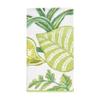 Caspari Florida Guest Towel Napkins in Ivory - 15 Per Package view 2