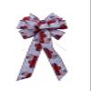 1 Pcs 10" Hand Made Wired Red Truck Fireworks White Bow Flag Patriotic American view 2