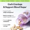 Lemme Curb Glucose & Cravings Support Capsules for Women, Chromium Picolinate, Bitter Melon & Ceylon Cinnamon, Blood Sugar, Appetite & Carb Metabolism Support, 60 Count, 30-Day Supply view 2