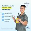 Cheers Relief | Next Morning Aid with Ginger + White Willow Bark | Feel Better After Drinking | 12 Doses | Ginger, White Willow Bark, L-Theanine, Caffeine view 2