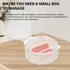 10pcs Travel Ear Plugs Travel Container Small Storage Medicine Kit Containers Pocket Case Clear ers with Lids White Cordless Round view 3