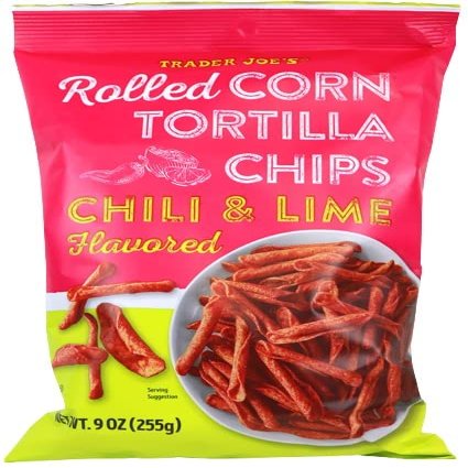 Trader Joe's Chips And Snack - All Flavors (Chili & Lime - 9 Oz, 5 Pack)