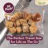 Butter And Garlic Croutons For Salad - Garlic Butter Croutons For Salads - Salad Toppings Crunchy - Crunchy Garlic Topping - Caesar Croutons - Olivia's Croutons - .75oz (50 count) view 3