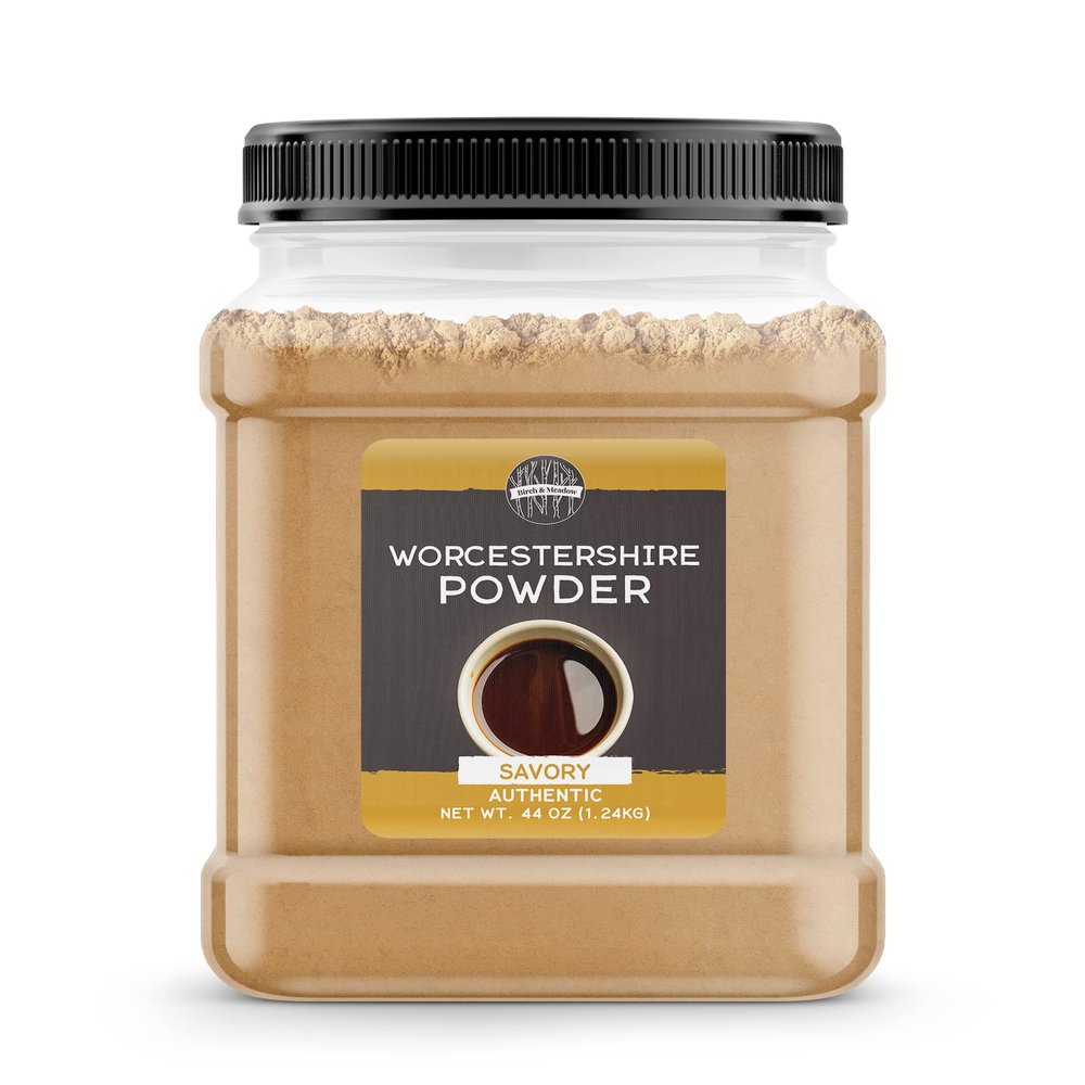 Birch & Meadow Worcestershire Sauce Powder (2.75 lb), Savory Flavor, Marinades & Sauces
