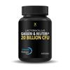 HUMANX Lactobacillus Gasseri & Reuteri+ 20 Billion CFU Plus Organic Prebiotics and Punicaligans - Probiotic Supplements - USA Made - Non-GMO - Performance Driven Delayed Release Capsule view 1