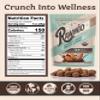 Rawmio Chocolate Covered Sprouted Almonds - Crunchy & Tasty Chocolate Covered Almonds with Dietary Fiber, Iron, & Calcium - Easy to Digest for Snacking or Baking - 2 oz, Pack of 1 view 2