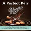 Rawmio Chocolate Covered Sprouted Almonds - Crunchy & Tasty Chocolate Covered Almonds with Dietary Fiber, Iron, & Calcium - Easy to Digest for Snacking or Baking - 2 oz, Pack of 1 view 4