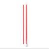 10-1/4 Inch Plastic Drinking Straw 7.5mm Pack of 300 Counts Red Plastic Straw view 3
