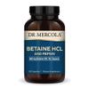 Dr. Mercola Betaine HCL & Pepsin - Digestive Support Supplement for pH Balance - Aids Mineral & Nutrient Absorption - Digestive Aid - Non-GMO, Gluten-Free & Soy-Free - 90 Capsules (30 Servings) view 1