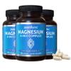 Zentastic Magnesium Complex - 360 Capsules - Chelated Magnesium Glycinate, Malate, Taurate & Lactate - Support Bones, Muscles view 1