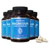 Zentastic Magnesium Complex - 600 Magnesium Capsules - Chelated Magnesium Glycinate, Malate, Taurate & Lactate - Support Bones, Muscles view 1