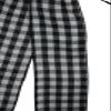 1 Pcs 10" Hand Made Black and White Check Wired Wreath Bow Plaid Gingham view 4
