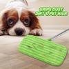 Reusable Mop Pads for Swiffer Sweeper Mops Microfiber Mop Floor Pad Refills Compatible with Sweeper Washable Mop Head Pads Replacements for Multi Surface Dry & Wet Floor Cleaning, 2 Pack view 4