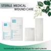 2.3X2.7 Inches Sterile Adhesive Island Wound Dressing Bandages - Non Woven Cover with Bordered Gauze Pads,100 Individually Pack, High Absorbent, Medical Grade by QICHUANG(2.3X2.7INCHES-C100) view 3