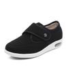 VELITS Women Orthopedic Diabetic Shoes Memory Foam Extra Wide Width Shoes Adjustable Elderly Arthritis Edema Walking Shoes for Swollen Feet,Black,10 view 1