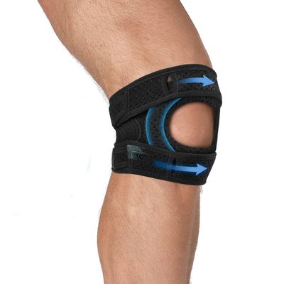 GEESEN Power Knee Brace Joint Support,Adjustable Knee Stabilizer Pads, Protective Gear Booster with Powerful Springs for Men/Women weak Legs, Arthritis, Meniscus Tear Pain