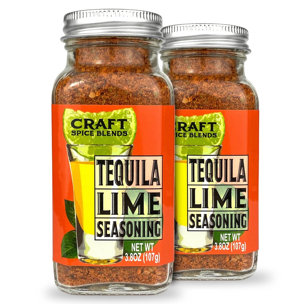 Craft Spice Blends Tequila Lime Seasoning 2 Pack | All Natural | Low Sodium