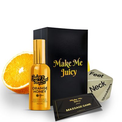 Massage Game for Couples : Make Me Juicy (Orange Honey)