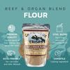 Carnivore Crisps Grass-Fed and Finished Beef and Organ Blend Flour, Premium Beef flour for Cooking and Seasoning, Rich in Protein, Paleo & Keto Friendly, 6 oz view 3
