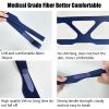2 Packs Replacement Headgear Strap Universal Closed Edges CPAP Headgear Mask Full Face Replace Part(Headgear Only) view 3