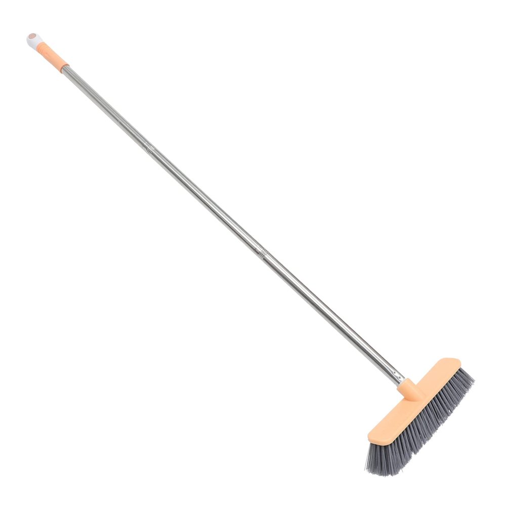 1pc Handle Cleaning Brush for Home Floors Bristles for Efficient Dust and Dirt Removal Bathroom and Household Cleaning Accessory Scandinavian