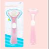 BEPHON Adult Tongue Coating Toothbrush Cleaner Silicone Scraping to Remove Bad Breath Tongue Scraper view 1