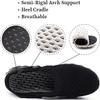 Zhongle Women Diabetic Walking Air Cushion Slip-On Orthopedic Sandals,2023 New Air Cushion Platform Mesh Sneaker Sandals with Arch Support (10.5,Blue) view 3