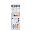 BENGUD Adult Toothbrush 4 Wide-Topped Ultra-fine Soft-bristled toothbrushes Morandicolor. view 1