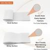 Elastic Bandage Bands Belt for Pads Body Straps Wraps for Slimming Beauty Machine High-Density Nylon Blend Spare Parts 10 Pieces Per Set 5cm/1.97inch Wide (White) view 4