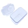 1PCS Clear Washing Powder Container,Multipurpose Detergent Box Laundry Powder Dispenser Airtight Laundry Detergent Powder Storage Box(M) view 3