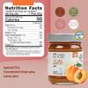 Apricot Jam - 8 Fl. oz - No Sugar Added Natural Sweetness Taste  Made in Greece, No Preservatives, Gluten Free Apricot Jam  Fruit Spread for Breakfast, Toasts view 2