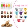 EUBUY 3D Butterfly DIY Wedding Favors Candy Boxes with Ribbons, 50PCS view 4