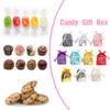 50 Pack Wedding Favor Boxes, Hollow Couple Pattern Wedding Party Favor Boxes with Ribbons, Small Paper Gift Boxes Lace Candy Boxes for Wedding Baby Shower Birthday Party, 2 x 2 x 3 Inch view 2