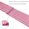 4 Lines 28 Cells Braille Writing Slate with 2 pcs Styluses, Braille Slate Kit with Plastic Box, Pink view 4